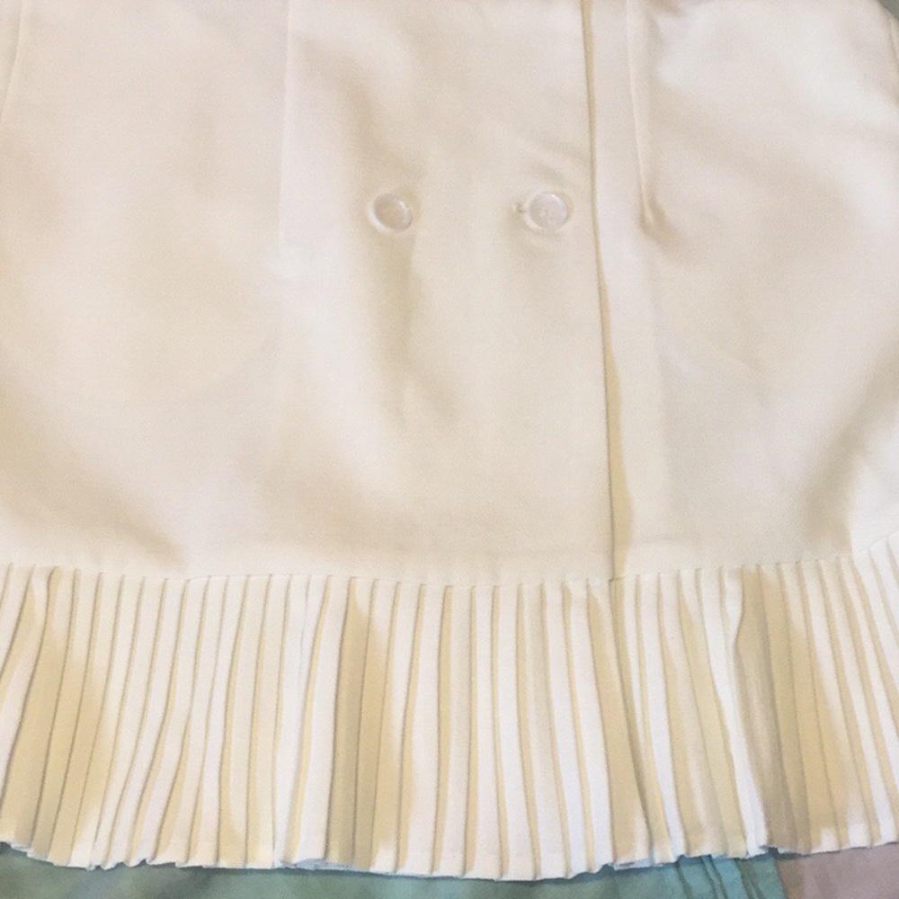 OFF WHITE DETAILED BUTTONED VEST DRESS - Picture 9 of 9